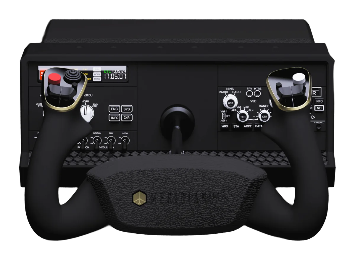 Horizon Plus with the Boeing yoke and avionics setup