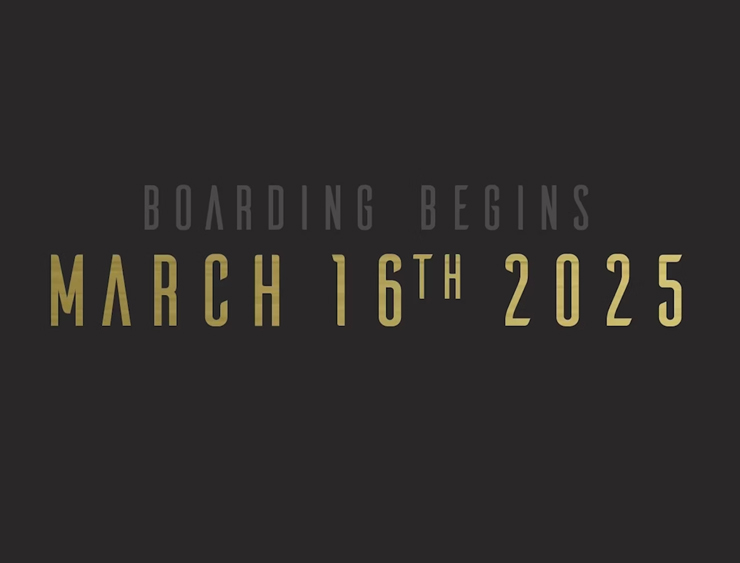 Boarding Begins date
