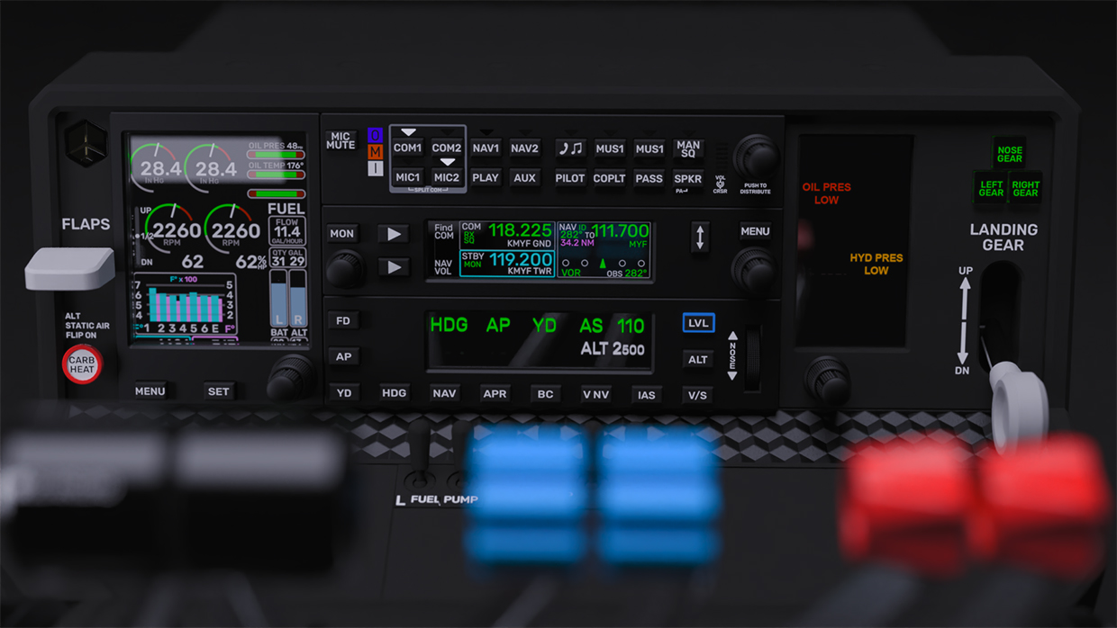 Latitude Plus Throttle Quadrant